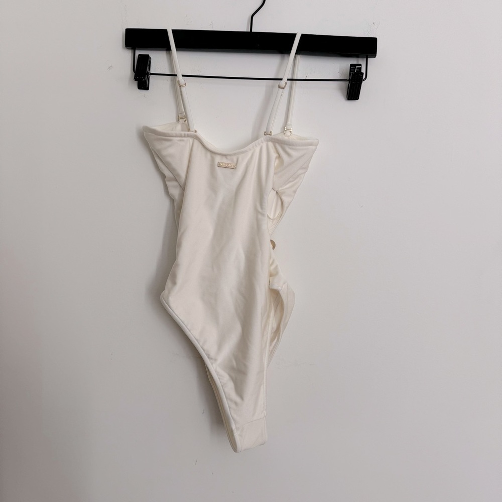 Cult Gaia Alta One Piece in Off White - Picture 6 of 14